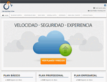 Tablet Screenshot of cr-hosting.com